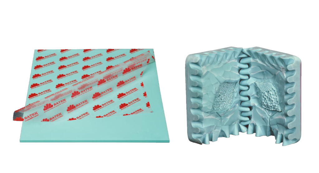 Turquoise Jewelry Mold Rubber