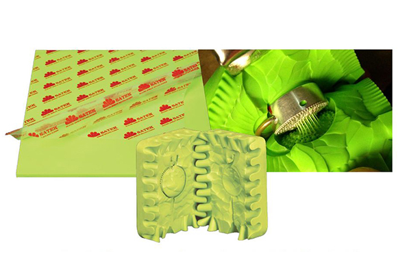 Green Jewelry Molding Rubber