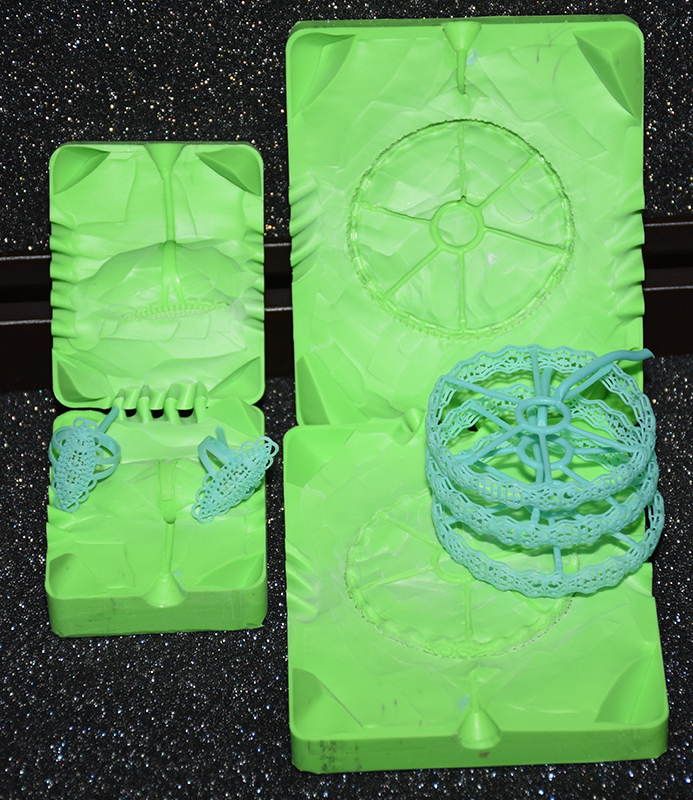 Green Jewelry Molding Rubber