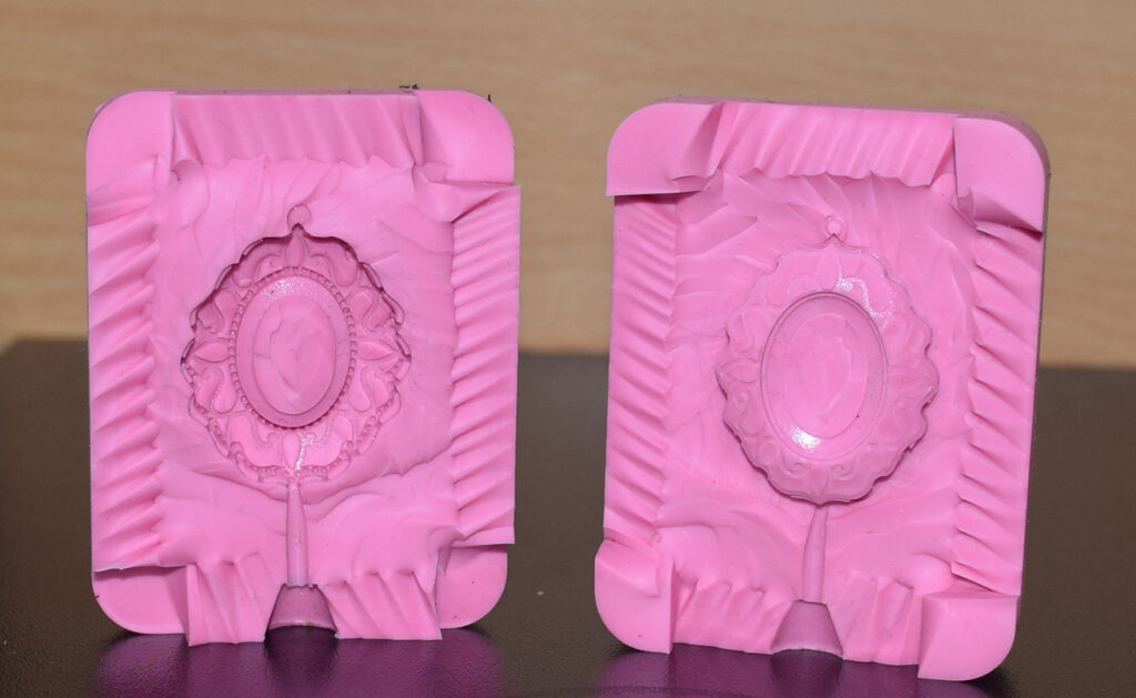 Pink Silicone Jewelry Rubber