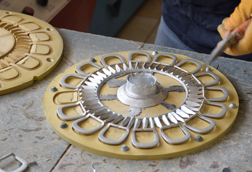 Yellow Spin Casting Rubber